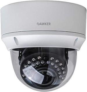 CCTV Security Dome Camera 1080P 4 in 1 HD-TVI (default) /AHD/CVI/CVBS,True day&night,IP66 Vandal proof,2.8-12mm lens,DC12V/AC24V.