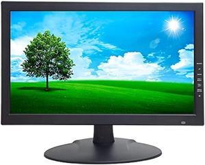 1stPV 18.5 16:9 Wide Screen Security Monitor with HDMI VGA & BNC Inputs and BNC Output Audio Video Display Built-in Speakers, Work with Analog Security Cameras Directly in Addition to DVR/NVR & PC