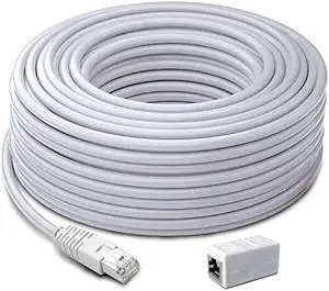 Swann Security Cat5 Ethernet Cable, NVR Extension Cord for PoE Camera, 100 Ft/30M, SWNHD-30MCAT5E