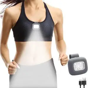AIOLEKUP Running Lights,Rechargeable Waterproof Magnetic Flashing Warning Hands-Free 5 Light Modes Safety Jogging LED Night Runner Lights for Jogger Running Camping Hiking Jogging Outdoor Adventure AIOLEKUP Running Lights,Rechargeable Waterproof Magnetic Flashing Warning Hands-Free 5 Light Modes Safety Jogging LED Night Runner Lights for Jogger Running Camping Hiking Jogging Outdoor Adventure