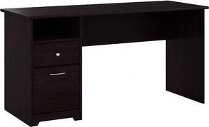 Bush Furniture Cabot 60W Computer Desk with Drawers, Espresso Oak (WC31860-03)