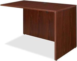 Lorell Return Shell, 35 by 24 by 29-1/2-Inch, Mahogany