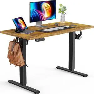 Electric Standing Desk Adjustable Height, 48 x 24 Inches Sit Stand Up Desk with 3 Memory Presets, Home Office Desk, for Home Office Electric Standing Desk Adjustable Height, 48 x 24 Inches Sit Stand Up Desk with 3 Memory Presets, Home Office Desk, for Home Office
