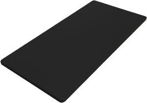 FLEXISPOT Whole Piece 55"x28" Desktop 1" Thickness Height Adjustable Desk Rectangular Tabletop Black Board (55INCH Black Top)