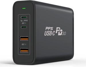 245W USB C Charger Station CHIPOFY GaN Tech 4-Port Desktop Charging Station Multiport Laptop PD Fast Charger for MacBook Pro Air iPhone 14 13 Pro Max  Galaxy and More
