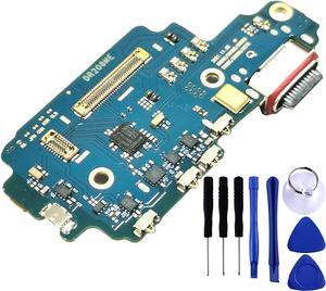 Galaxy S22 Ultra 5G USB Charging Port Flex Cable Replacement SM-S908U Type C Charger Dock Board Flex Cable Connector for  S22 Ultra S908U1 Port Flex Cable Repair Part with Tools (SM-S908U)