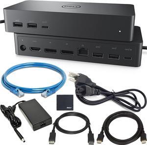 Universal Dock (UD22): USB-C Docking Station with A Future-Ready Design + ZoomSpeed HDMI Cable + ZoomSpeed DisplayPort Cable + ZoomSpeed Ethernet Cable - ZoomSpeed Dock Hub Bundle