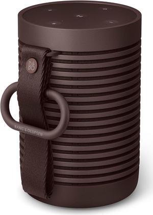 Bang & Olufsen Beosound Explore - Wireless Portable Outdoor Bluetooth speaker, IP 67 Dustproof and Waterproof, Chestnut