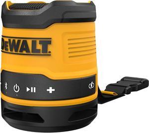 DEWALT Bluetooth Speaker, USB-C Rechargeable, Jobsite (DCR008)
