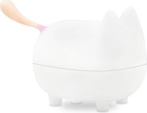 Kitty Speaker Bluetooth Portable Mini Wireless Speaker with Clarity Stereo, Built-in Mic, Super Bass, Powerful Rich Room-Filling Sound, Cute Pet Subwoofer in White
