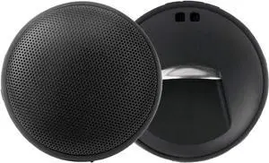 Speaqua - Waterproof Bluetooth Speaker w/Bottle Opener - Small Portable Bluetooth Speaker - Dual Bluetooth Speaker Pairing  Beach Accessory -Cruiser H2.0 Portable Outdoor Speaker - Manta Ray Black