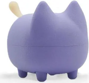 Small Bluetooth Speaker, Cute Cat Mini Wireless Speakers with Loud Stereo Sound, Built-in Mic, Super Bass, Dual Pairing, Portable Speaker for Teen Girl Birthday Gift Ideas (Purple)