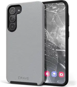 Crave Dual Guard for Samsung Galaxy S23 Plus Case, Shockproof Protection Dual Layer Case for Samsung Galaxy S23 Plus - Slate