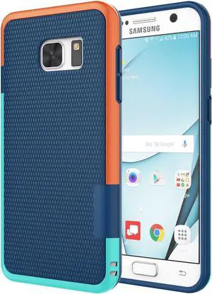 Galaxy S7 Case, Jeylly [3 Color] Slim Hybrid Impact Rugged Soft TPU & Hard PC Bumper Shockproof Protective Anti-Slip Case Cover Shell for Samsung Galaxy S7 S VII G930 GS7 - Blue