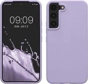 kwmobile Case Compatible with Samsung Galaxy S22 Case - TPU Silicone Phone Cover with Soft Finish - Lavender kwmobile Case Compatible with Samsung Galaxy S22 Case - TPU Silicone Phone Cover with Soft Finish - Lavender