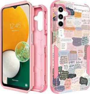 for Samsung Galaxy A14 5G Case - Women Cute Girls Phone Cover Cool Aesthetic Unique Design Teen Kawaii Quotes Heavy Duty Protective Hard Shockproof Military Grade Funda for Galaxy A14
