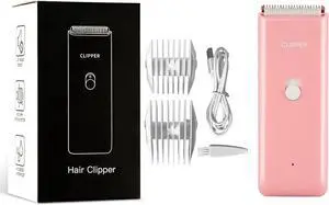 Dog Clippers,Quiet Washable USB Rechargeable Cordless Dog Grooming Kit,Electric Pets Hair Trimmers Shaver Shears for Dogs and Cats Pink Dog Clippers,Quiet Washable USB Rechargeable Cordless Dog Grooming Kit,Electric Pets Hair Trimmers Shaver Shears for Dogs and Cats Pink
