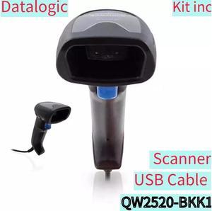 Datalogic QW2520-BKK1 QuickScan 1D/2D Imager Barcode Scanner with USB Cable Kit