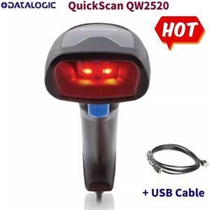 Datalogic QuickScan QW2520 Corded Barcode Scanner 1D/2D VGA Imager USB Kit inc