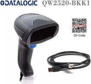 Datalogic QuickScan QW2520 Corded Barcode Scanner 1D VGA Imager USB Kit inc