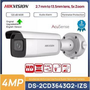 MECARE DS-2CD3643G2-IZS 4MP 5x Motorized Zoom AcuSense Bullet IP Camera IR60M