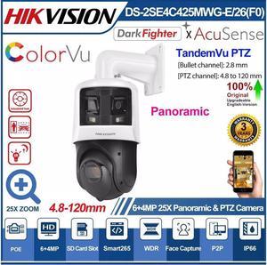 MECARE 25x PTZ Camera DS-2SE4C425MWG-E/26(F0) 6+4MP IP Colorvu+IR Panoramic