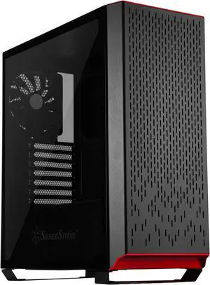 Metal ATX Computer Tower Case with Tempered-Glass Side Panel and Ample Air Flow in Black (SST-PM02B-G) Metal ATX Computer Tower Case with Tempered-Glass Side Panel and Ample Air Flow in Black (SST-PM02B-G)