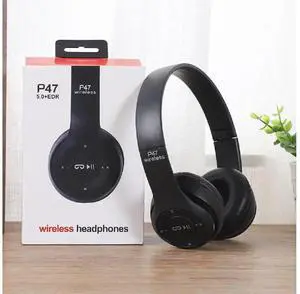 Bluetooth Headphones Wireless Over Ear Headphones with Microphone Deep Bass Stereo Headset with Soft Memory-Protein Earmuffs Black Bluetooth Headphones Wireless Over Ear Headphones with Microphone Deep Bass Stereo Headset with Soft Memory-Protein Earmuffs Black