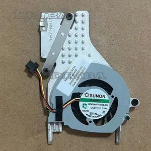 DBTLAP Laptop CPU Cooling Fan For HP Compaq CQ10 MINI HSTNN-Q46C 110-3100 110-3113sa 110-3098 110-3104sa CQ10-400sa MF40060V1-B110-G99 MF40050V1-Q040-G99 5V Heatsink