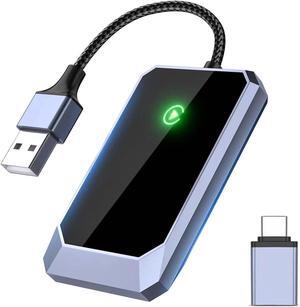 Wireless Carplay Adapter Converts Wired to Wireless carplay Adapter for iPhone Wireless Control Plug & Play Carplay for Cars from 2017 & for Apple iPhone iOS 10+