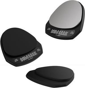 Coffee Scale, Espresso Scale, Pour Over Coffee Scales with Backlit LCD Display and Protective Case - Digital Kitchen Scale - 2000g/0.1g High Accuracy Precision Multifunction Scale