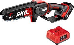 20 Brushless 20V 6" Mini Chainsaw Kit including 2.0Ah Battery and Charger- PR0600B-11