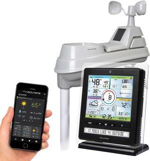 Iris (5-in-1) Wireless Indoor/Outdoor Weather Station with Remote Monitoring Alerts for Weather Conditions (01536M)