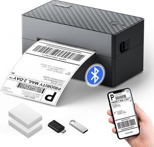 Label Printer, Bluetooth Shipping Label Printer, 4x6 Thermal Printer for Shipping Packages, Compatible with Android. iPhone.Windows, Mac, Chromebook, , Ebay, UPS.USPS, FedEx, Shopify Label Printer, Bluetooth Shipping Label Printer, 4x6 Thermal Printer for Shipping Packages, Compatible with Android. iPhone.Windows, Mac, Chromebook, , Ebay, UPS.USPS, FedEx, Shopify