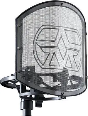Microphones SwiftShield Premium Universal Microphone Shockmount and Pop Filter