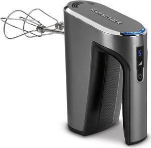 Electric Hand Blender & Mixer, EvolutionX Cordless Hand Mixer, 5 Speeds, Gray/Black, RHM-100