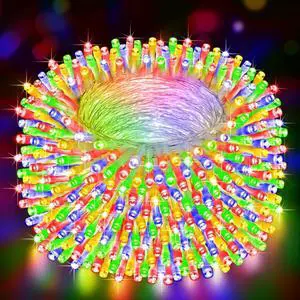 Christmas Lights Outdoor, 394FT 1000LED Christmas Lights with 8 Modes and Timer Memory Function Christmas String Lights Waterproof Plug in for Xmas Tree Wedding Party Holiday Decor