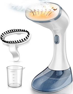 Steamer for Clothes, 1800W Fast Heat-up Clothes Steamer Handheld Garment Steamer with 3 Steam Settings, 380ml Water Tank, 9.8' Cord, Portable Travel Steam Iron for Removes Wrinkle Safe on All Fabrics