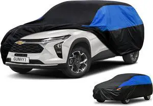 Car Cover Custom Fit Chevrolet Chevy Trax Waterproof All Weather, Lightweight Full Exterior Cover for Automobiles Outdoor Sun UV Rain Dust Snow Wind Protection.