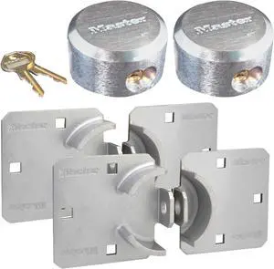 Hasp/Hidden Shackle Keyed Alike Padlocks 770-6271NKA-2 w/BumpStop Technology
