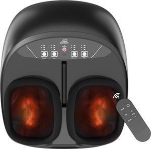 Foot Massager with Heat, FSA/HSA Eligible, Remote Control, Shiatsu Heated Foot Massager Machine with Deep Kneading, Rolling, Compression, Vibration, Size 13