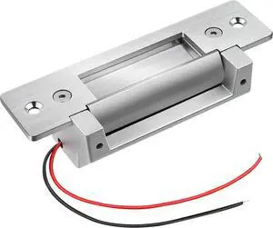 Heavy Duty Electric Door Strike LockANSI Standard Fail-Secure/Fail-Safe Electric Strike Lock for Door Access Control System,for Cylindrical or Mortise Lock Installation Paper(Input Voltage 12VDC)