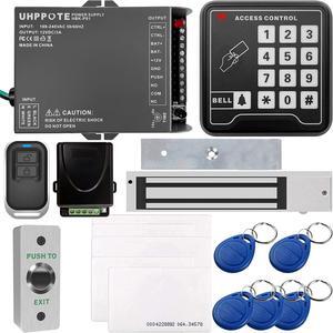 Full Complete 125KHz RFID Card Outswinging Door Access Control Kit Including 600lbs Force Electric Magnetic Lock