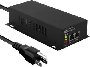 Gigabit POE Injector 90W High Power Supply, PoE+ Injector Adapter 10/100/1000Mbps up to 100M (328 ft) IEEE 802.3af/at/bt Compliant, Plug & Play, Compatible with TL-POE150S, TPE-113GI Gigabit POE Injector 90W High Power Supply, PoE+ Injector Adapter 10/100/1000Mbps up to 100M (328 ft) IEEE 802.3af/at/bt Compliant, Plug & Play, Compatible with TL-POE150S, TPE-113GI
