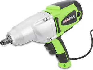 24666 1/2 Drive Heavy Duty Impact Wrench, Corded 120v Impact Driver for Lug Nuts, Home Repairs, Automotive Maintenance, 8.5 Amp Electric Wrench, 400 Ft/Lb Maximum Torque