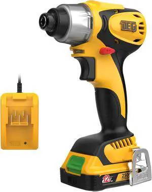 12V Cordless Impact Driver Kit,  1/4-inch Hex,4 Speed Brushless Impact Drill/Driver Set with LED Light, Battery and Charger Included
