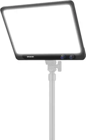 Verge Bi-Color Edge-lit Rectangular Panel,26W Soft LED Video Light Adjustable CCT,APP Control Professional Studio Light for Streaming, Gaming Studio,Recording and Video Conferencing (Charcoal)