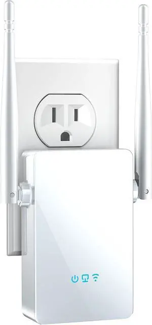 2025 WiFi Extender Signal Booster, New Gen Internet Booster for Home, 4X Faster, Covers up to 10,000 sq.ft, Wi-Fi Repeater with Ethernet Port, Wireless Long Range Amplifier, Easy Setup (White)