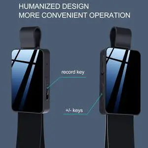 Digital Voice Recorder, HD Noise Reduction Voice Activated Recorder, 30 Hours Long Lasting Battery, Support MP3 WMA WAV Intelligent MP3 Record, Audio Recording Device for Meeting Lecture(16GB)