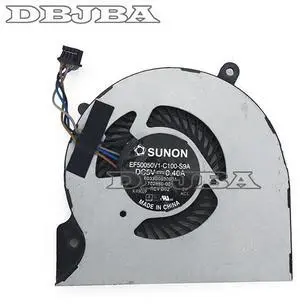 DBTLAP Laptop CPU Cooling Fan for HP EliteBook Folio 9470 9470M EF50050V1-C100-S9A 702859-001 6033B0030901 Series Fan
